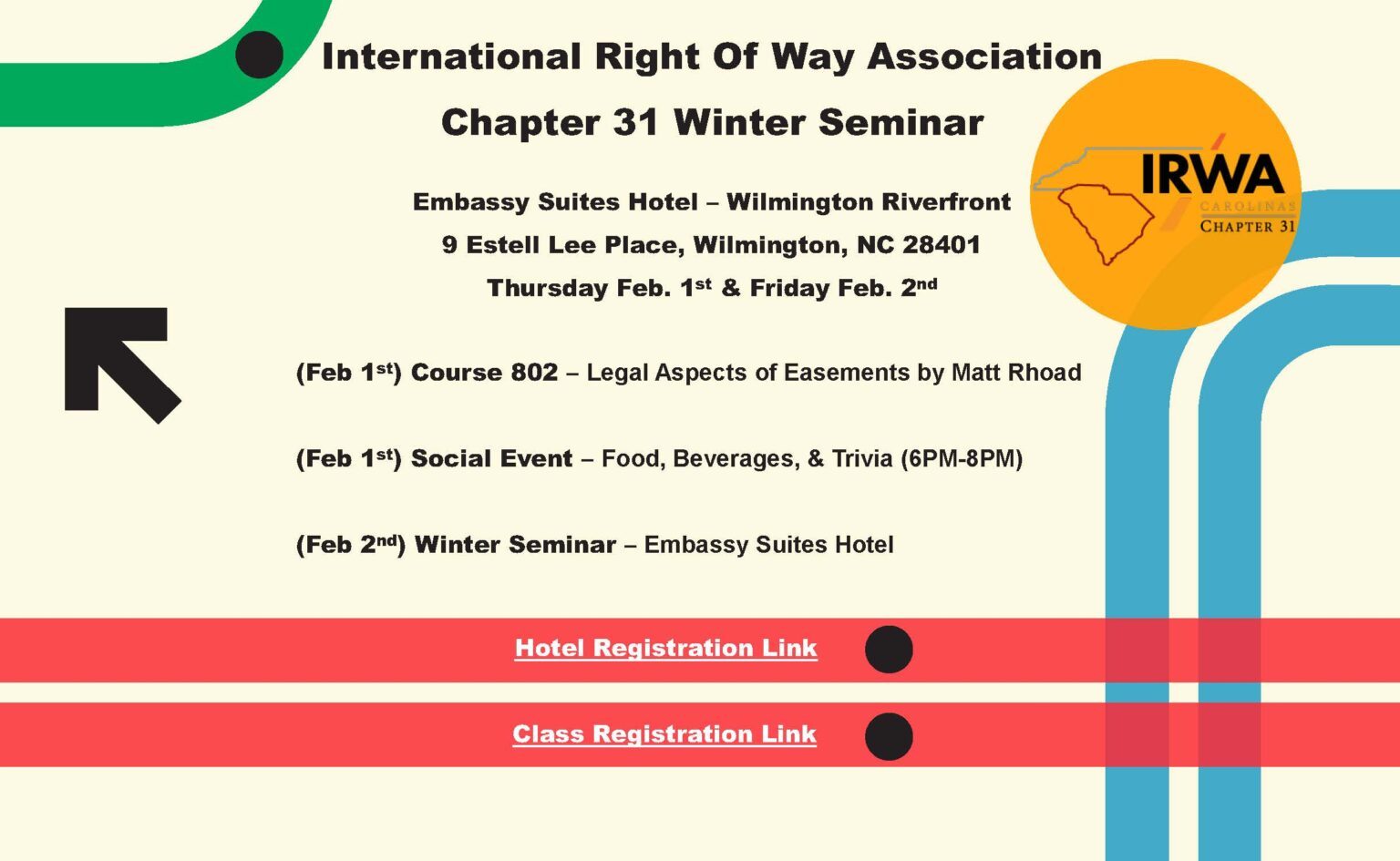 IRWA Winter Seminar Announcement